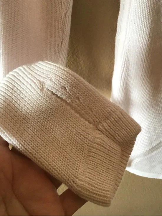 Lululemon Pink Ribbed Stretch Relaxed Fit Long Sweater (10) - Picture 3 of 6